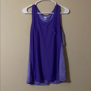 RBX Performance Workout tank top. Purple. Large